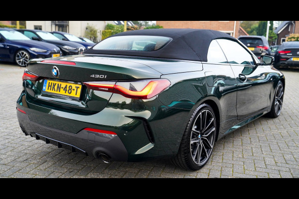 BMW 4 Serie Cabrio 430i High Executive | Harman/Kardon | Head up | Driving Assistant | Luxe Leder | Memory | Nekverwarming | LED