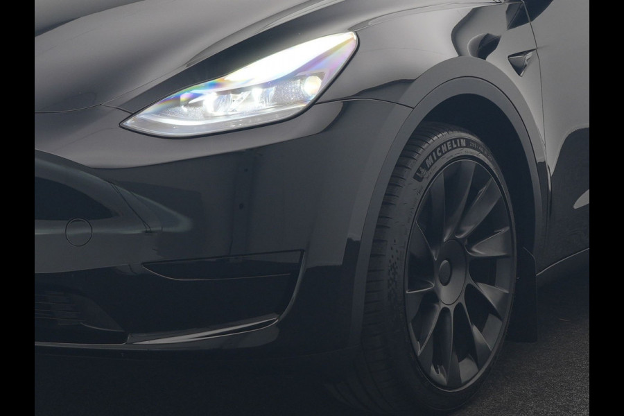 Tesla Model Y RWD 58 kWh 299pk Dealer O.H | Panodak | Full Self Driving Capability | Adaptive Cruise | 360 Camera | Lederen Sportstoelen Memory & Verwarmd | Keyless | BLIS | Navigatie | Virtual | DAB | Spotify | 20"L.M |