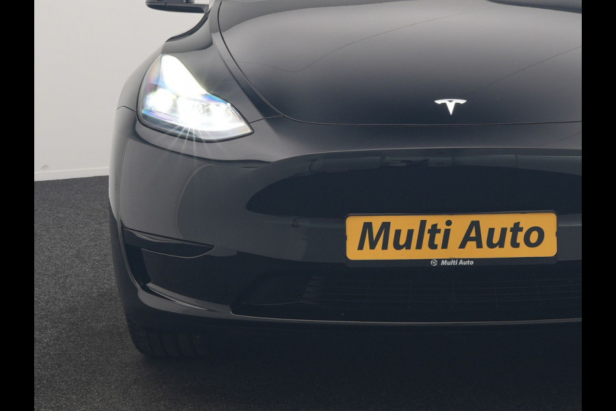 Tesla Model Y RWD 58 kWh 299pk Dealer O.H | Panodak | Full Self Driving Capability | Adaptive Cruise | 360 Camera | Lederen Sportstoelen Memory & Verwarmd | Keyless | BLIS | Navigatie | Virtual | DAB | Spotify | 20"L.M |