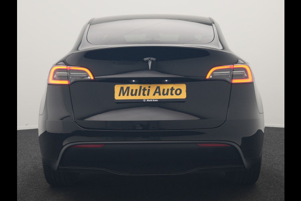 Tesla Model Y RWD 58 kWh 299pk Dealer O.H | Panodak | Full Self Driving Capability | Adaptive Cruise | 360 Camera | Lederen Sportstoelen Memory & Verwarmd | Keyless | BLIS | Navigatie | Virtual | DAB | Spotify | 20"L.M |