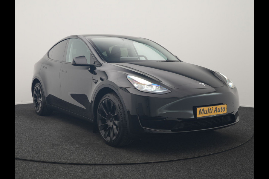 Tesla Model Y RWD 58 kWh 299pk Dealer O.H | Panodak | Full Self Driving Capability | Adaptive Cruise | 360 Camera | Lederen Sportstoelen Memory & Verwarmd | Keyless | BLIS | Navigatie | Virtual | DAB | Spotify | 20"L.M |