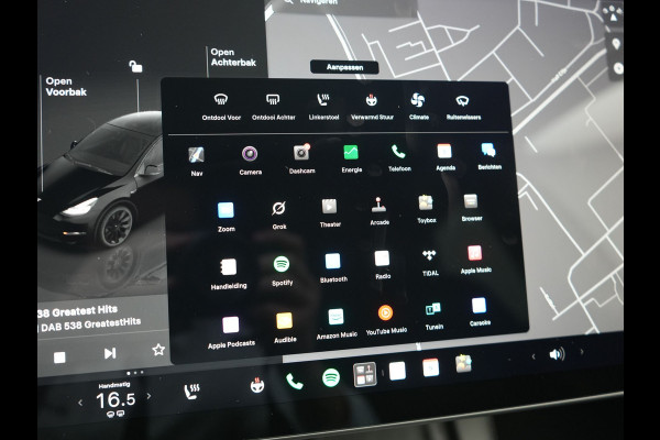 Tesla Model Y RWD 58 kWh 299pk Dealer O.H | Panodak | Full Self Driving Capability | Adaptive Cruise | 360 Camera | Lederen Sportstoelen Memory & Verwarmd | Keyless | BLIS | Navigatie | Virtual | DAB | Spotify | 20"L.M |