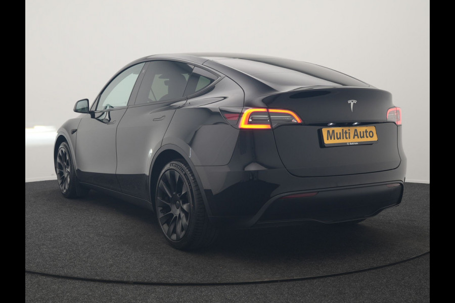 Tesla Model Y RWD 58 kWh 299pk Dealer O.H | Panodak | Full Self Driving Capability | Adaptive Cruise | 360 Camera | Lederen Sportstoelen Memory & Verwarmd | Keyless | BLIS | Navigatie | Virtual | DAB | Spotify | 20"L.M |