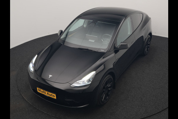 Tesla Model Y RWD 58 kWh 299pk Dealer O.H | Panodak | Full Self Driving Capability | Adaptive Cruise | 360 Camera | Lederen Sportstoelen Memory & Verwarmd | Keyless | BLIS | Navigatie | Virtual | DAB | Spotify | 20"L.M |
