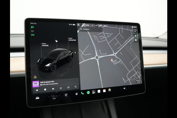 Tesla Model Y RWD 58 kWh 299pk Dealer O.H | Panodak | Full Self Driving Capability | Adaptive Cruise | 360 Camera | Lederen Sportstoelen Memory & Verwarmd | Keyless | BLIS | Navigatie | Virtual | DAB | Spotify | 20"L.M |