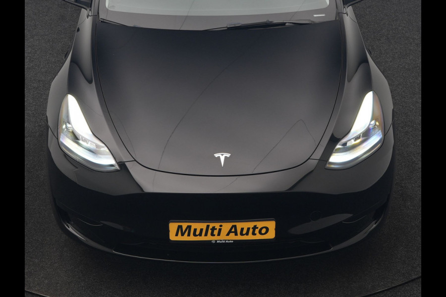 Tesla Model Y RWD 58 kWh 299pk Dealer O.H | Panodak | Full Self Driving Capability | Adaptive Cruise | 360 Camera | Lederen Sportstoelen Memory & Verwarmd | Keyless | BLIS | Navigatie | Virtual | DAB | Spotify | 20"L.M |