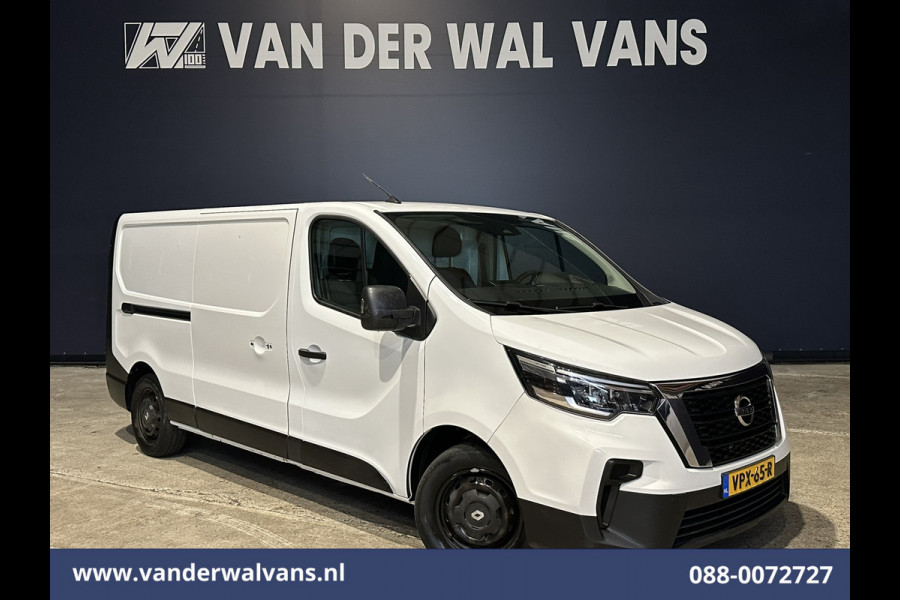 Nissan Primastar 2.0 dCi 131k L2H1 Euro6 Airco | LED | Cruisecontrol | Parkeersensoren Trap, Bijrijdersbank, 2500kg trekvermogen