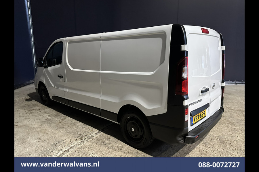 Nissan Primastar 2.0 dCi 131k L2H1 Euro6 Airco | LED | Cruisecontrol | Parkeersensoren Trap, Bijrijdersbank, 2500kg trekvermogen