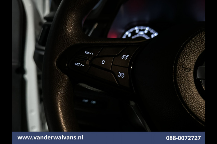 Nissan Primastar 2.0 dCi 131k L2H1 Euro6 Airco | LED | Cruisecontrol | Parkeersensoren Trap, Bijrijdersbank, 2500kg trekvermogen