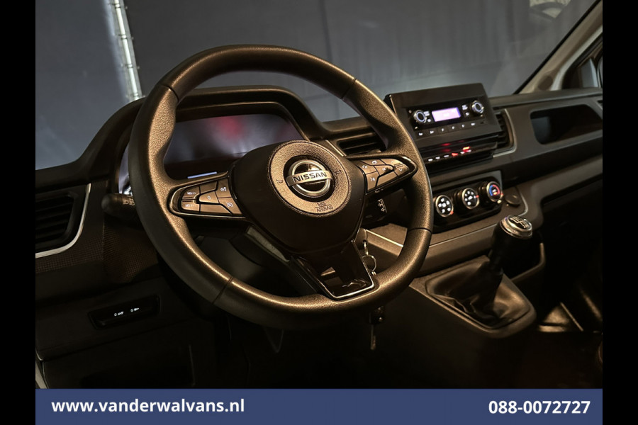Nissan Primastar 2.0 dCi 131k L2H1 Euro6 Airco | LED | Cruisecontrol | Parkeersensoren Trap, Bijrijdersbank, 2500kg trekvermogen
