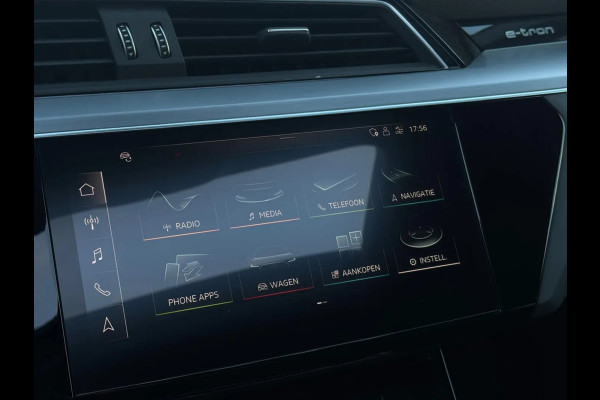 Audi e-tron E-tron 55 quattro 95 kWh (Goed OndH, Panorama, Carplay, Trekhaak, Lane Assist, StoelV, Camera, Addapt Cruise, Etc)