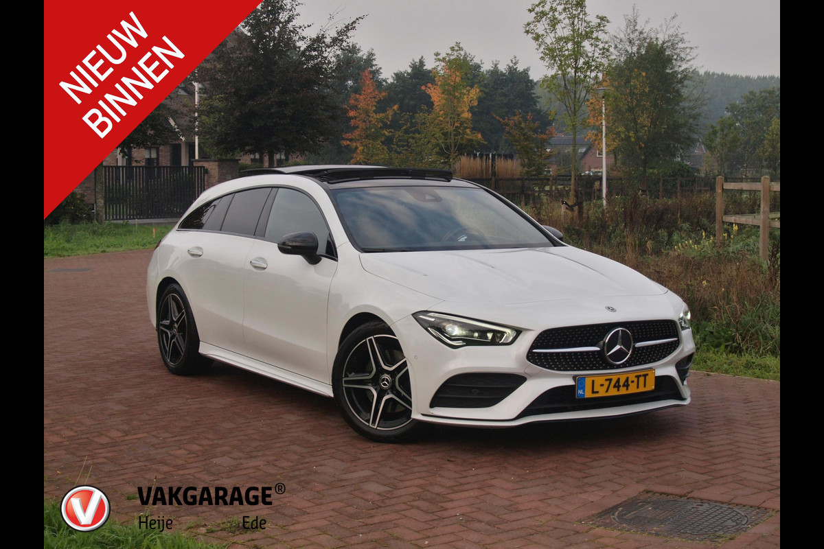 Mercedes-Benz CLA-Klasse Shooting Brake 200 Business Solution AMG | Panoramadak | Elektrisch verstelbare stoel(en) | Matrix LED koplampen | NL-Auto |