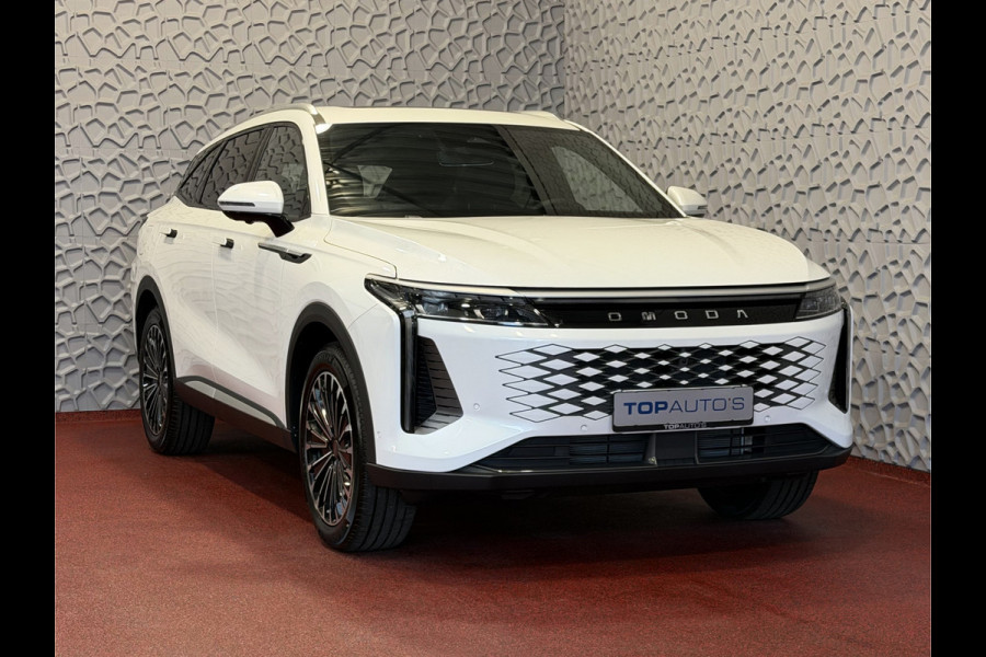 Omoda 9 OMODA 9 PREMIUM AWD 538 PK | SONY DOLBY | Stary White | FULL OPTIONS PHEV SUV | 145 KM ELEKTRISCH | ONGEBRUIKTE NIEUWE AUTO 4WD 4X4
