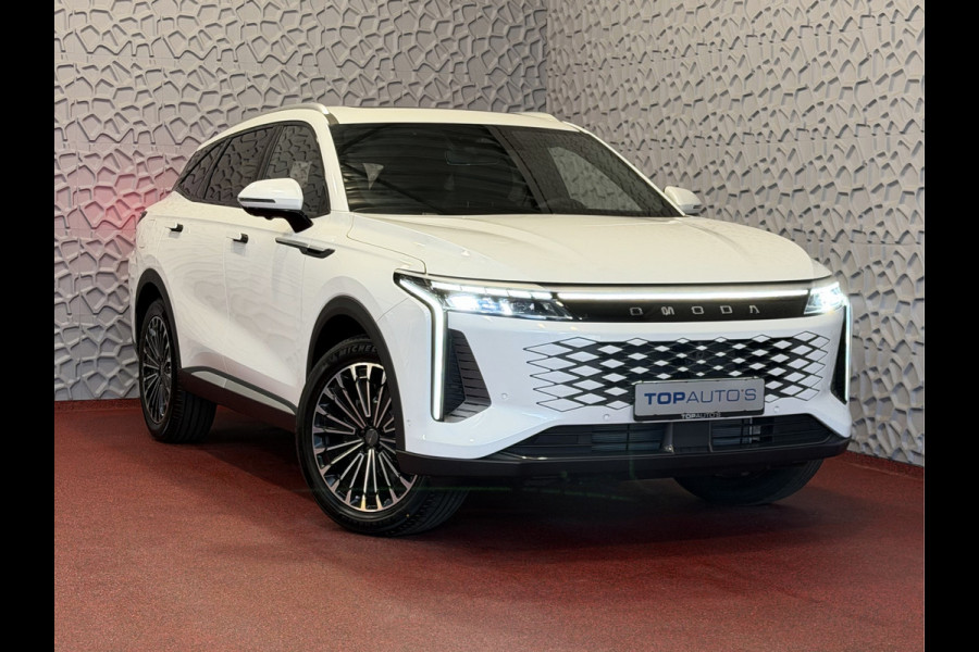 Omoda 9 OMODA 9 PREMIUM AWD 538 PK | SONY DOLBY | Stary White | FULL OPTIONS PHEV SUV | 145 KM ELEKTRISCH | ONGEBRUIKTE NIEUWE AUTO 4WD 4X4