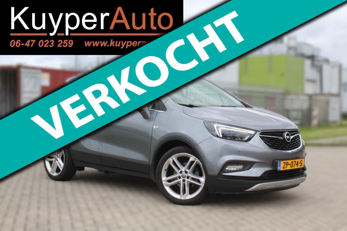 Opel Mokka X 1.4 Turbo Black Edition goed onderhouden CAMERA PARK ASS