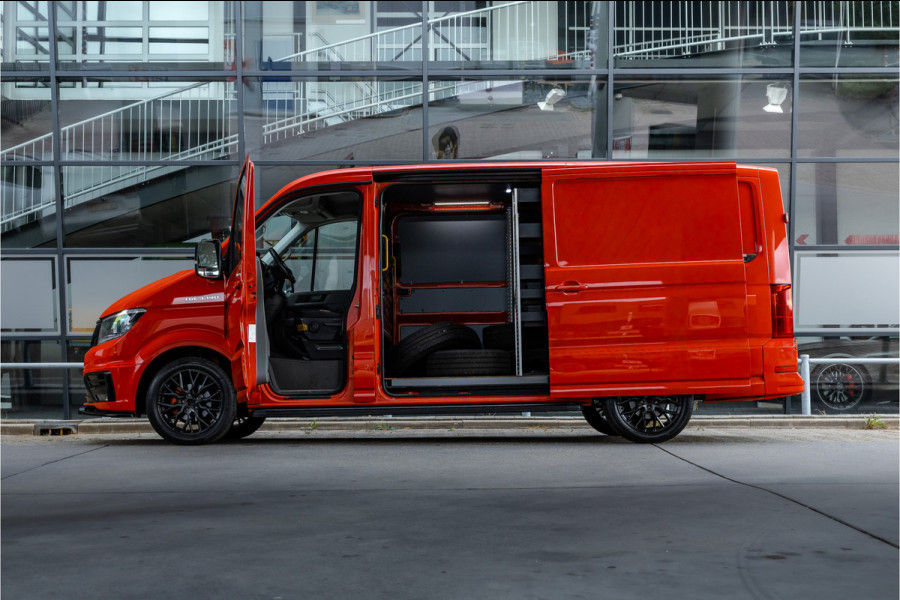 MAN TGE 35 2.0 L3H2 DSG | ACC | Standkachel | CarPlay | Navigatie | Camera | MF Stuur | Sortimo | DAB | Stoelverwarming | Nieuwe APK