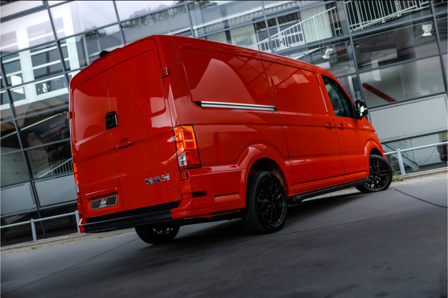 MAN TGE 35 2.0 L3H2 DSG | ACC | Standkachel | CarPlay | Navigatie | Camera | MF Stuur | Sortimo | DAB | Stoelverwarming | Nieuwe APK