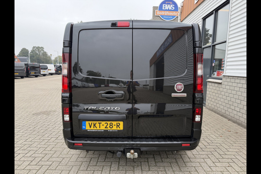 Fiat Talento 2.0 MultiJet automaat L2H1 SX DC 5 persoons / vaste prijs rijklaar € 19.950 ex btw / lease vanaf € 336 / zwart metallic / dubbele schuifdeur / trekhaak / airco / navi / camera !