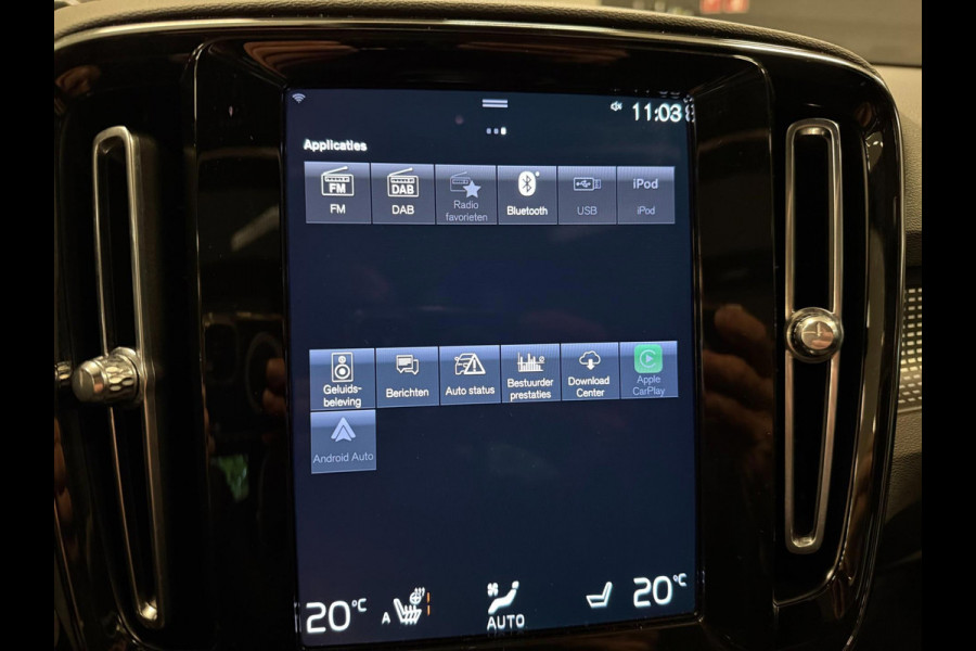 Volvo XC40 1.5 T4 Recharge R-Design BLACK-EDITION SOH-TEST/ PANO/H&K/NAVI/CAM/DAB/CARPLAY/M-STOELEN///