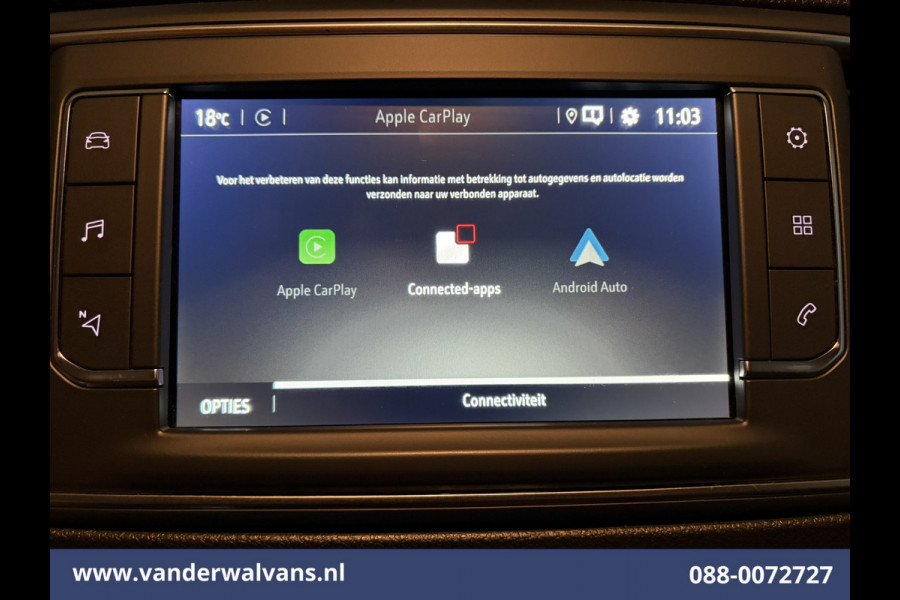 Opel Vivaro 1.5 CDTI L3H1 Euro6 Airco | Navigatie | Camera | Sidebars | Apple Carplay Cruisecontrol, Android Auto, Parkeersensoren