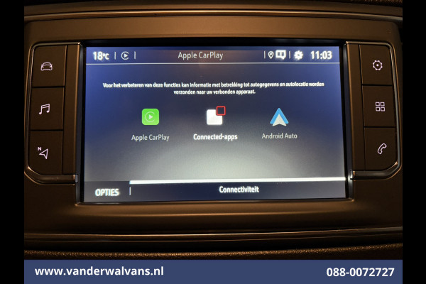 Opel Vivaro 1.5 CDTI L3H1 Euro6 Airco | Navigatie | Camera | Sidebars | Apple Carplay Cruisecontrol, Android Auto, Parkeersensoren