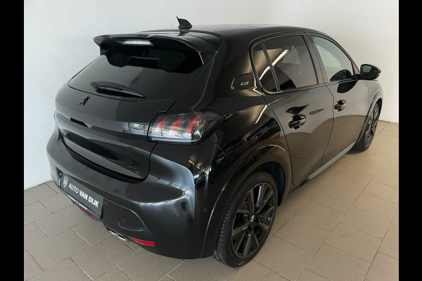 Peugeot 208 1.2 PureTech GT 130PK AUTOMAAT LEER PANO AIRCO NAVI CRUISE APPLE CARPLAY STOELVERW 3D COCKPIT PDC CAM NIEUWSTAAT