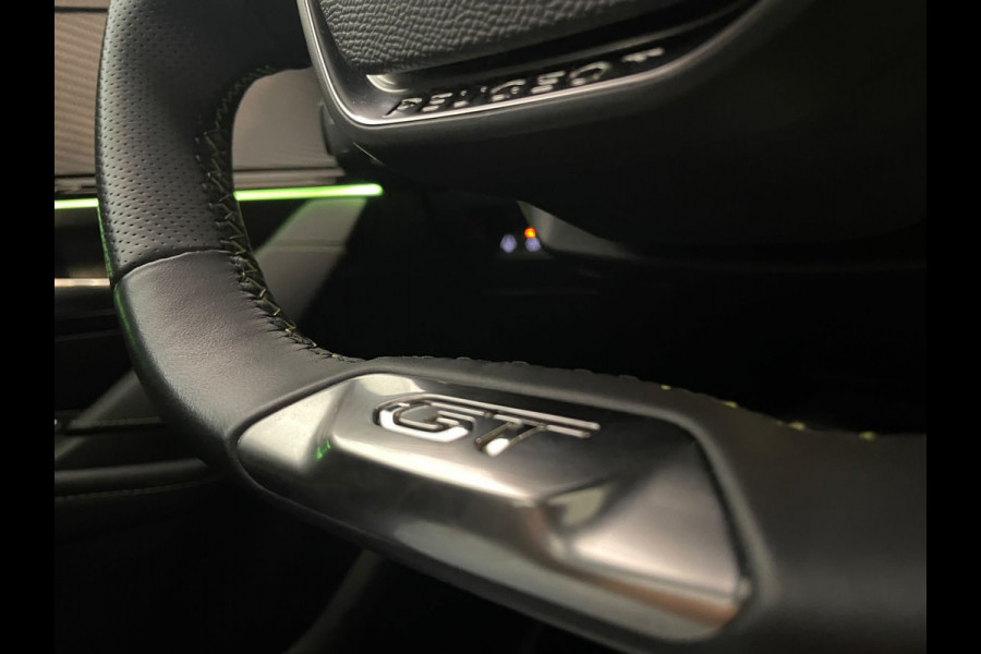 Peugeot 208 1.2 PureTech GT 130PK AUTOMAAT LEER PANO AIRCO NAVI CRUISE APPLE CARPLAY STOELVERW 3D COCKPIT PDC CAM NIEUWSTAAT
