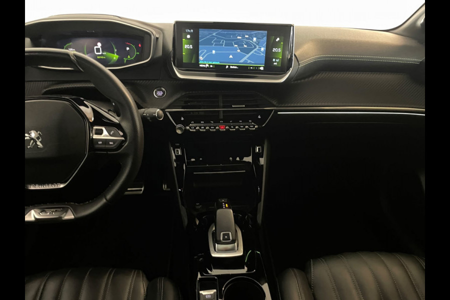Peugeot 208 1.2 PureTech GT 130PK AUTOMAAT LEER PANO AIRCO NAVI CRUISE APPLE CARPLAY STOELVERW 3D COCKPIT PDC CAM NIEUWSTAAT