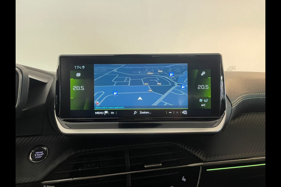 Peugeot 208 1.2 PureTech GT 130PK AUTOMAAT LEER PANO AIRCO NAVI CRUISE APPLE CARPLAY STOELVERW 3D COCKPIT PDC CAM NIEUWSTAAT
