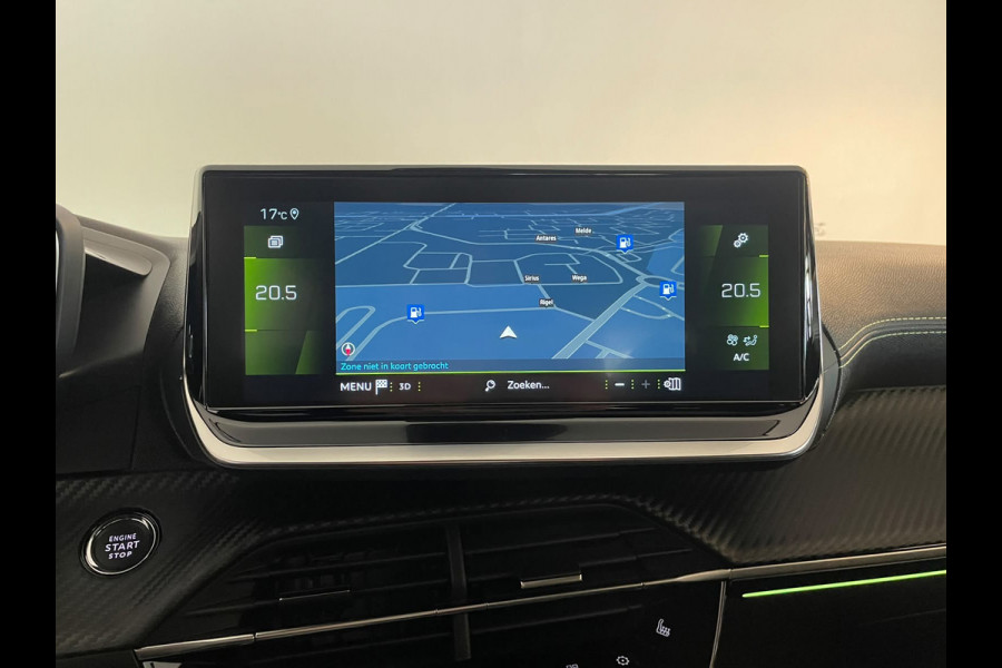 Peugeot 208 1.2 PureTech GT 130PK AUTOMAAT LEER PANO AIRCO NAVI CRUISE APPLE CARPLAY STOELVERW 3D COCKPIT PDC CAM NIEUWSTAAT