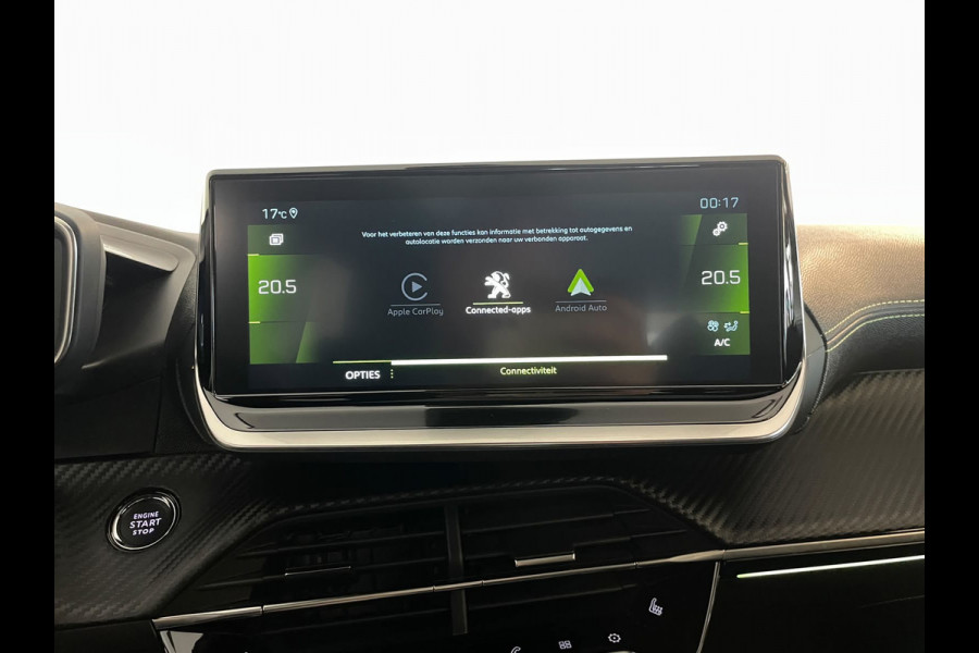 Peugeot 208 1.2 PureTech GT 130PK AUTOMAAT LEER PANO AIRCO NAVI CRUISE APPLE CARPLAY STOELVERW 3D COCKPIT PDC CAM NIEUWSTAAT