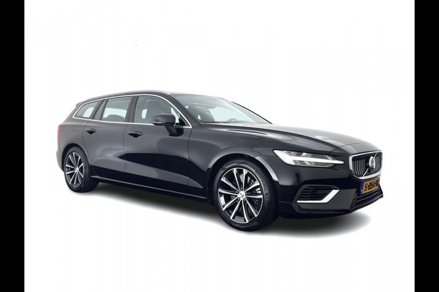 Volvo V60 2.0 T6 Plug-in hybrid AWD Core Bright (INCL-BTW) AUT | FULL-LED | DIGI-COCKPIT | CAMERA | HEATED-COMFORTSEATS | KEYLESS | DAB | PRIVACY-GLASS | CARPLAY | NAVI-FULLMAP | 18''ALU*
