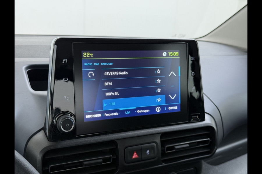 Peugeot e-Rifter EV AUT. Allure Pack 2X Schuifdeur 360°Camera Navi Apple Carplay Android Auto Isofix Cruise Control Pdc SOH 97%  50kWh Regen-Lichtsensor Led Lane Assist DAB 5-Persoons