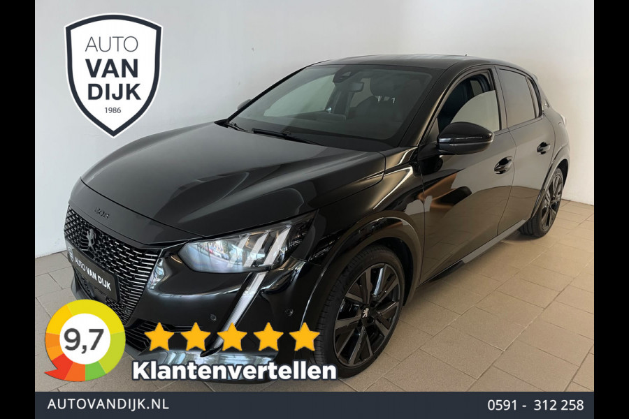 Peugeot 208 1.2 PureTech GT 130PK AUTOMAAT LEER PANO AIRCO NAVI CRUISE APPLE CARPLAY STOELVERW 3D COCKPIT PDC CAM NIEUWSTAAT