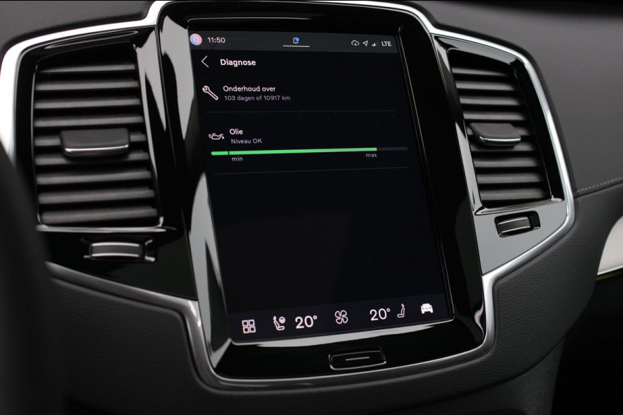 Volvo XC90 2.0 T8 Plug-in hybrid AWD Ultra Dark 7p. *Pano*Head-Up*H/K*