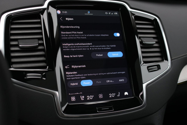 Volvo XC90 2.0 T8 Plug-in hybrid AWD Ultra Dark 7p. *Pano*Head-Up*H/K*
