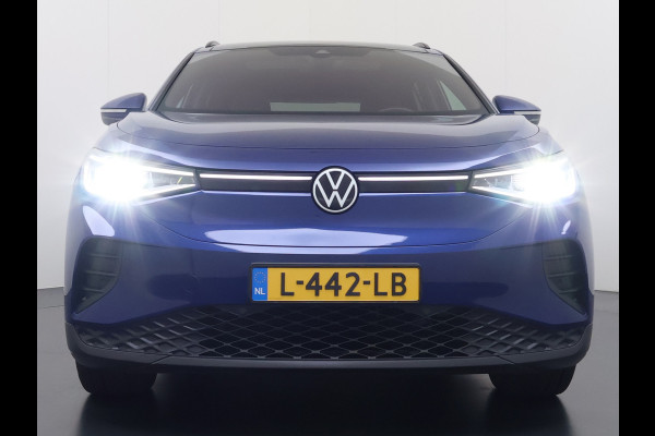 Volkswagen ID.4 82kWh 204PK Trekhaak Pano-Dak Leer/Alcantara Camera 3-Zone Ecc Adap.Cruise Matrix Led Led-a-lich dynamisch SOH 90% Apple Carplay Android Auto Isofix Privacy Glas Lmv 20" Led 1.000KG Trekgewicht 1e Eigenaar Origineel Nederlandse Auto