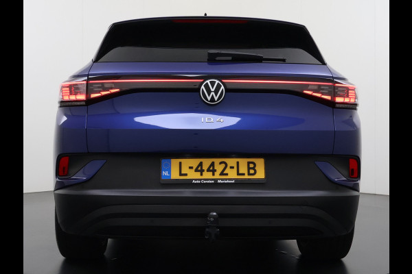 Volkswagen ID.4 82kWh 204PK Trekhaak Pano-Dak Leer/Alcantara Camera 3-Zone Ecc Adap.Cruise Matrix Led Led-a-lich dynamisch SOH 90% Apple Carplay Android Auto Isofix Privacy Glas Lmv 20" Led 1.000KG Trekgewicht 1e Eigenaar Origineel Nederlandse Auto