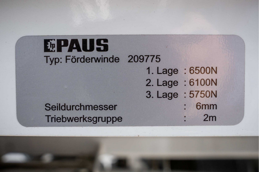 Mercedes-Benz Sprinter 315 | Verhuislift / ladder | Nieuwstaat | Paus City-Floh 27M | 400KG Laadvermogen | Cruise | Airco