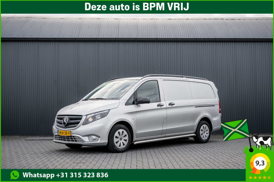Mercedes-Benz Vito 114 CDI L2H1 | 140PK | Automaat | Camera | Cruise | 1e Eigenaar | PDC | Zijschuifdeur L+R | Climatronic | Trekhaak