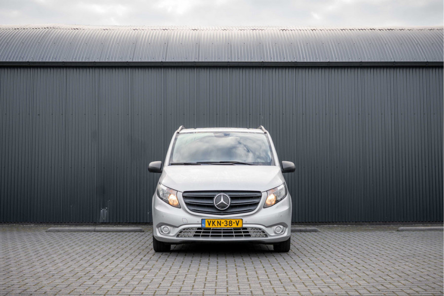 Mercedes-Benz Vito 114 CDI L2H1 | 140PK | Automaat | Camera | Cruise | 1e Eigenaar | PDC | Zijschuifdeur L+R | Climatronic | Trekhaak