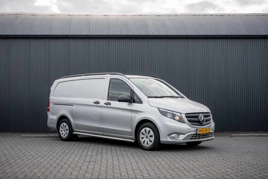 Mercedes-Benz Vito 114 CDI L2H1 | 140PK | Automaat | Camera | Cruise | 1e Eigenaar | PDC | Zijschuifdeur L+R | Climatronic | Trekhaak