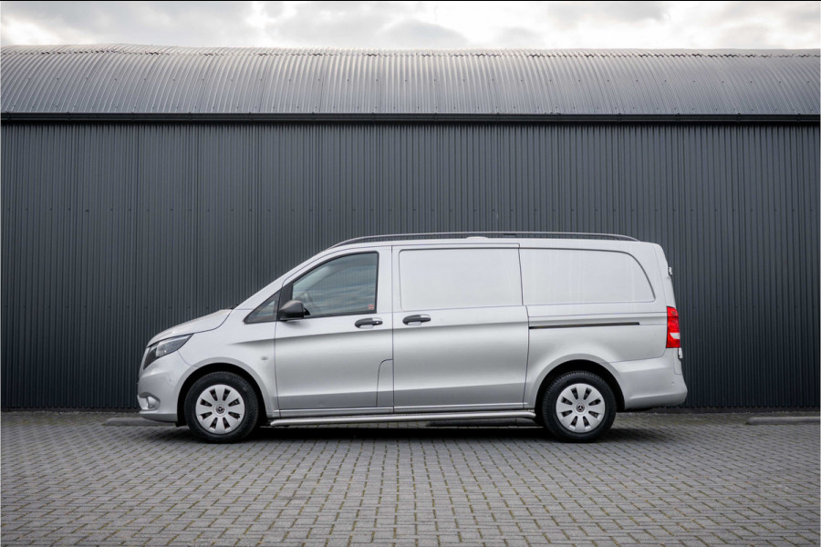Mercedes-Benz Vito 114 CDI L2H1 | 140PK | Automaat | Camera | Cruise | 1e Eigenaar | PDC | Zijschuifdeur L+R | Climatronic | Trekhaak