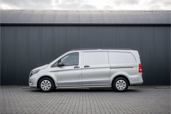 Mercedes-Benz Vito 114 CDI L2H1 | 140PK | Automaat | Camera | Cruise | 1e Eigenaar | PDC | Zijschuifdeur L+R | Climatronic | Trekhaak