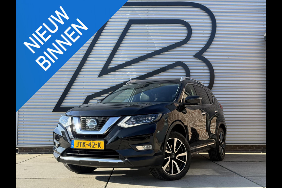 Nissan X-Trail 1.3 DIG-T Tekna 7p. 1e Eigenaar|Dealer Onderhouden|Pano|Camera|Trekhaak|Stoel+Stuur verw.|Clima|Cruise|PDC V+A|APK tot 01-2028
