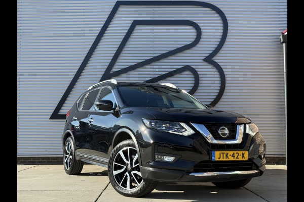 Nissan X-Trail 1.3 DIG-T Tekna 7p. 1e Eigenaar|Dealer Onderhouden|Pano|Camera|Trekhaak|Stoel+Stuur verw.|Clima|Cruise|PDC V+A|APK tot 01-2028