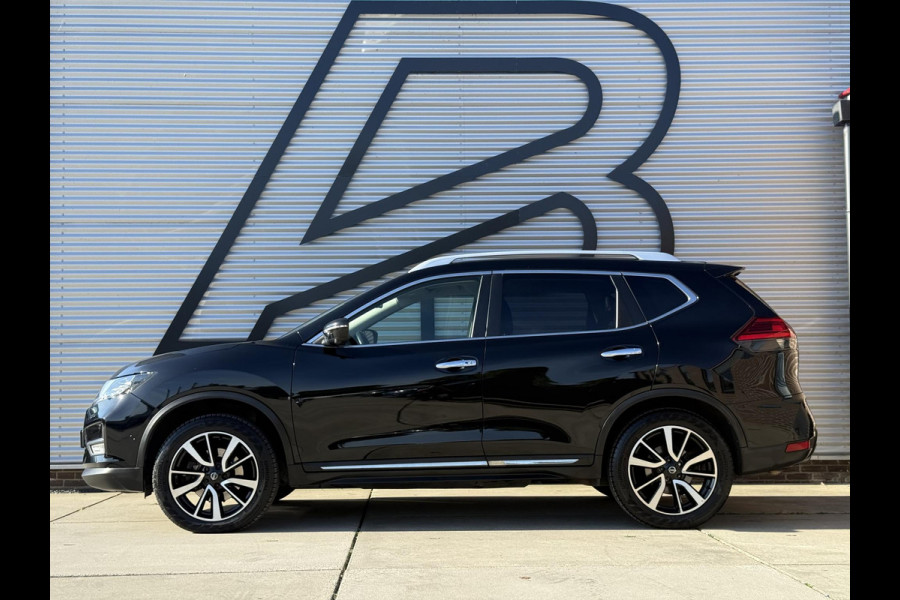 Nissan X-Trail 1.3 DIG-T Tekna 7p. 1e Eigenaar|Dealer Onderhouden|Pano|Camera|Trekhaak|Stoel+Stuur verw.|Clima|Cruise|PDC V+A|APK tot 01-2028