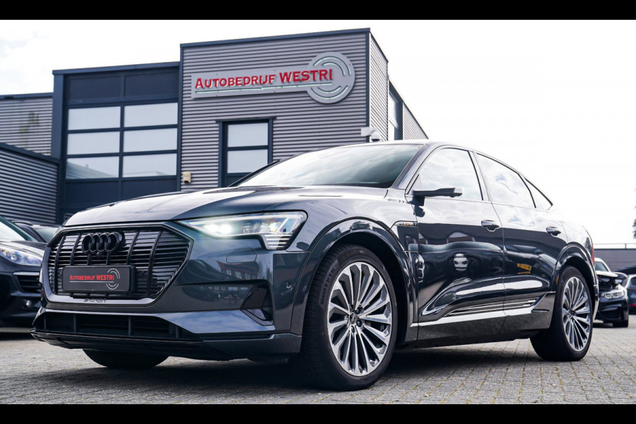 Audi e-tron Sportback 55 quattro S edition 95 kWh |Virtual Mirrors | Head up | Panorama | 360 cam | Trekhaak | Assistentiepakket |