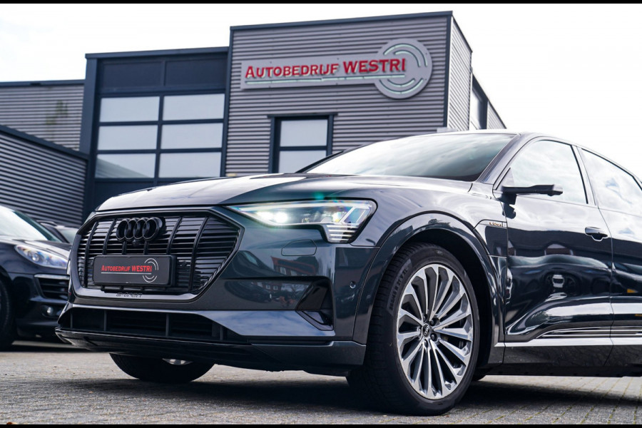 Audi e-tron Sportback 55 quattro S edition 95 kWh |Virtual Mirrors | Head up | Panorama | 360 cam | Trekhaak | Assistentiepakket |