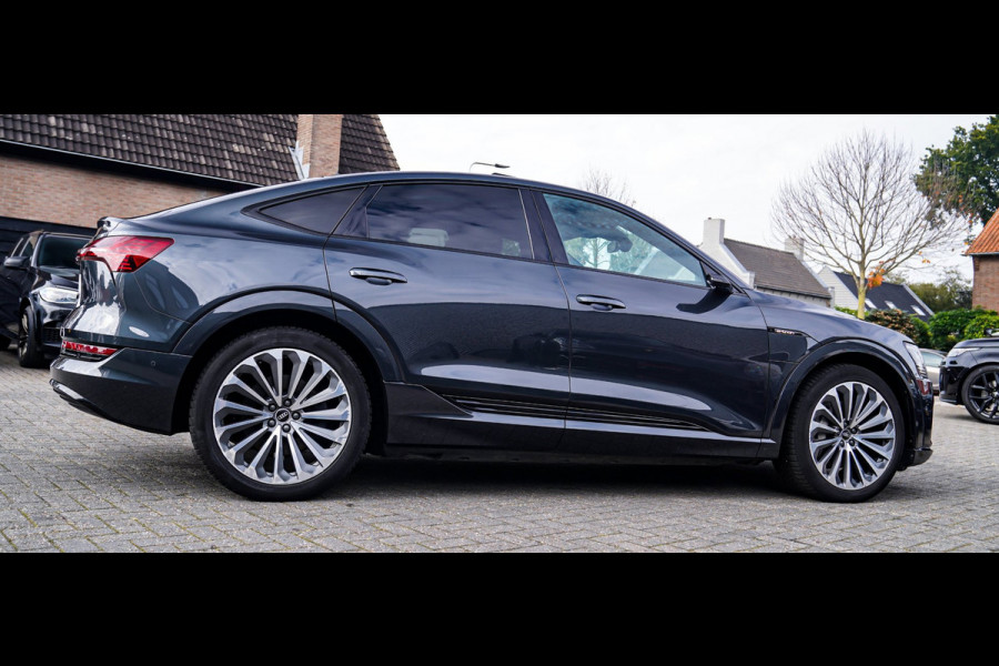 Audi e-tron Sportback 55 quattro S edition 95 kWh |Virtual Mirrors | Head up | Panorama | 360 cam | Trekhaak | Assistentiepakket |